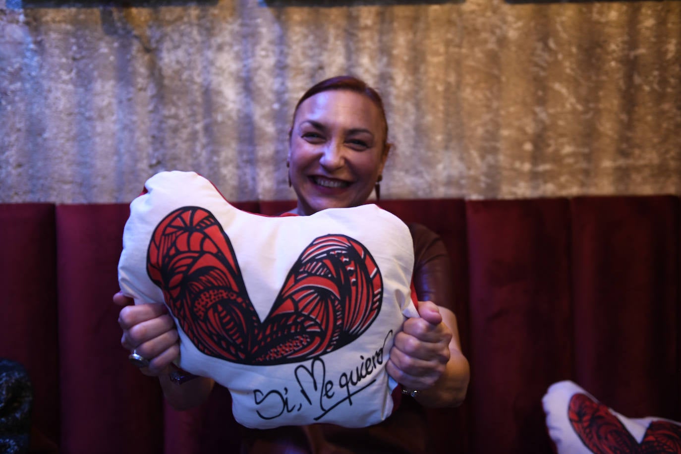 Carmen Muñoz, concejal de Elkarrekin Podemos en el Ayuntamiento de Bilbao, disfrutó de la fiestas en el "Día de las enamoradas"