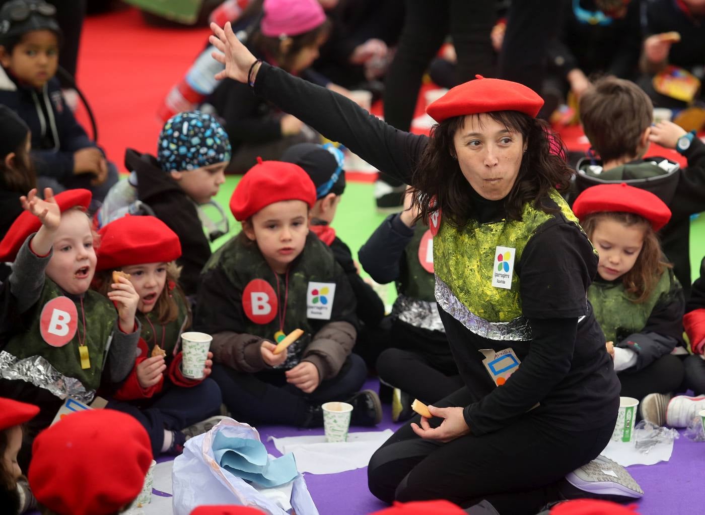 Las mejores fotos de los disfraces de carnavales de los más pequeños de la casa, en Bilbao.