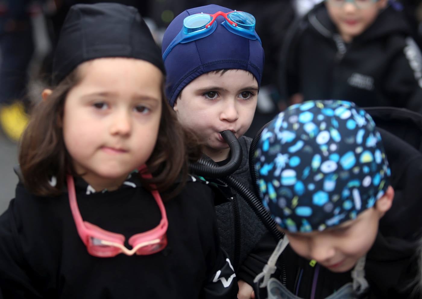 Las mejores fotos de los disfraces de carnavales de los más pequeños de la casa, en Bilbao.