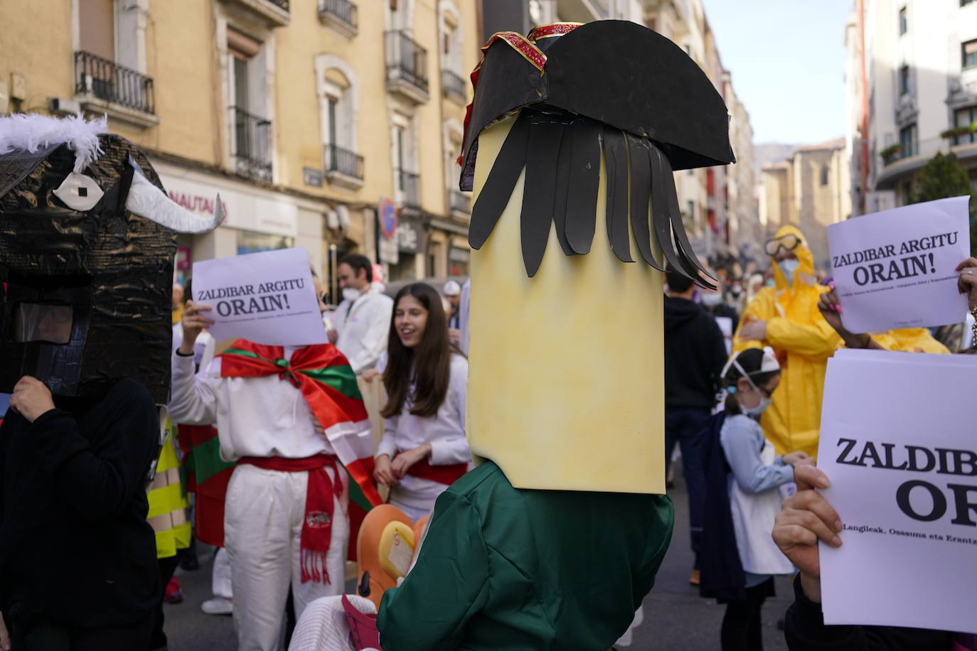 Fotos: Carnavales reivindicativos en los municipios del entorno del vertedero