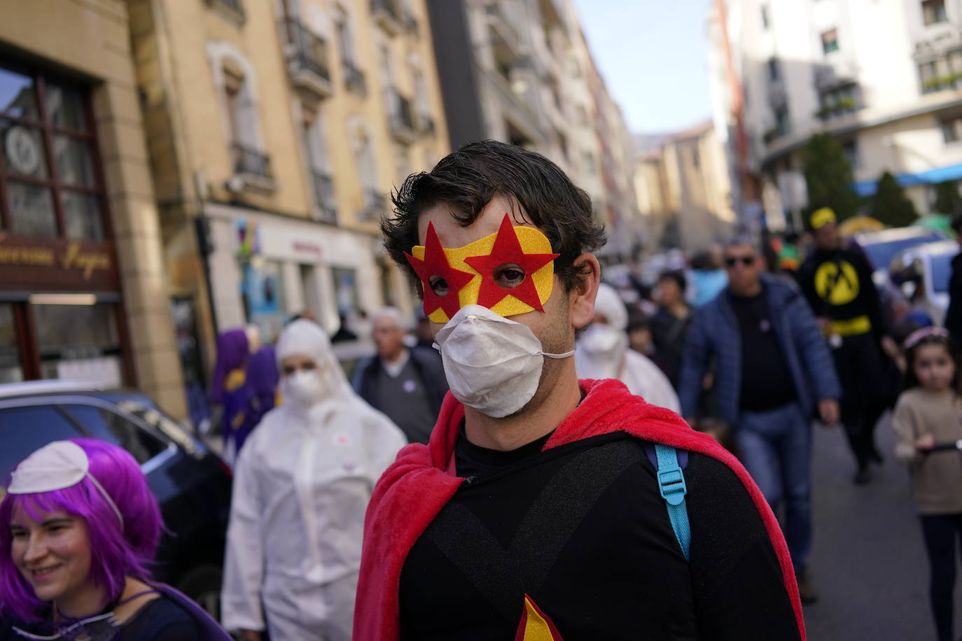 Fotos: Carnavales reivindicativos en los municipios del entorno del vertedero