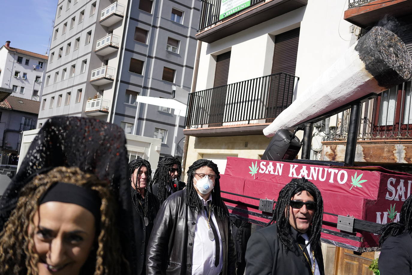 Fotos: Carnavales reivindicativos en los municipios del entorno del vertedero