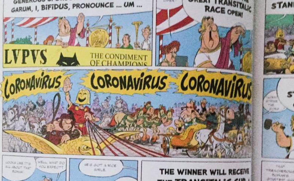 Astérix y Obélix ya lucharon contra el coronavirus