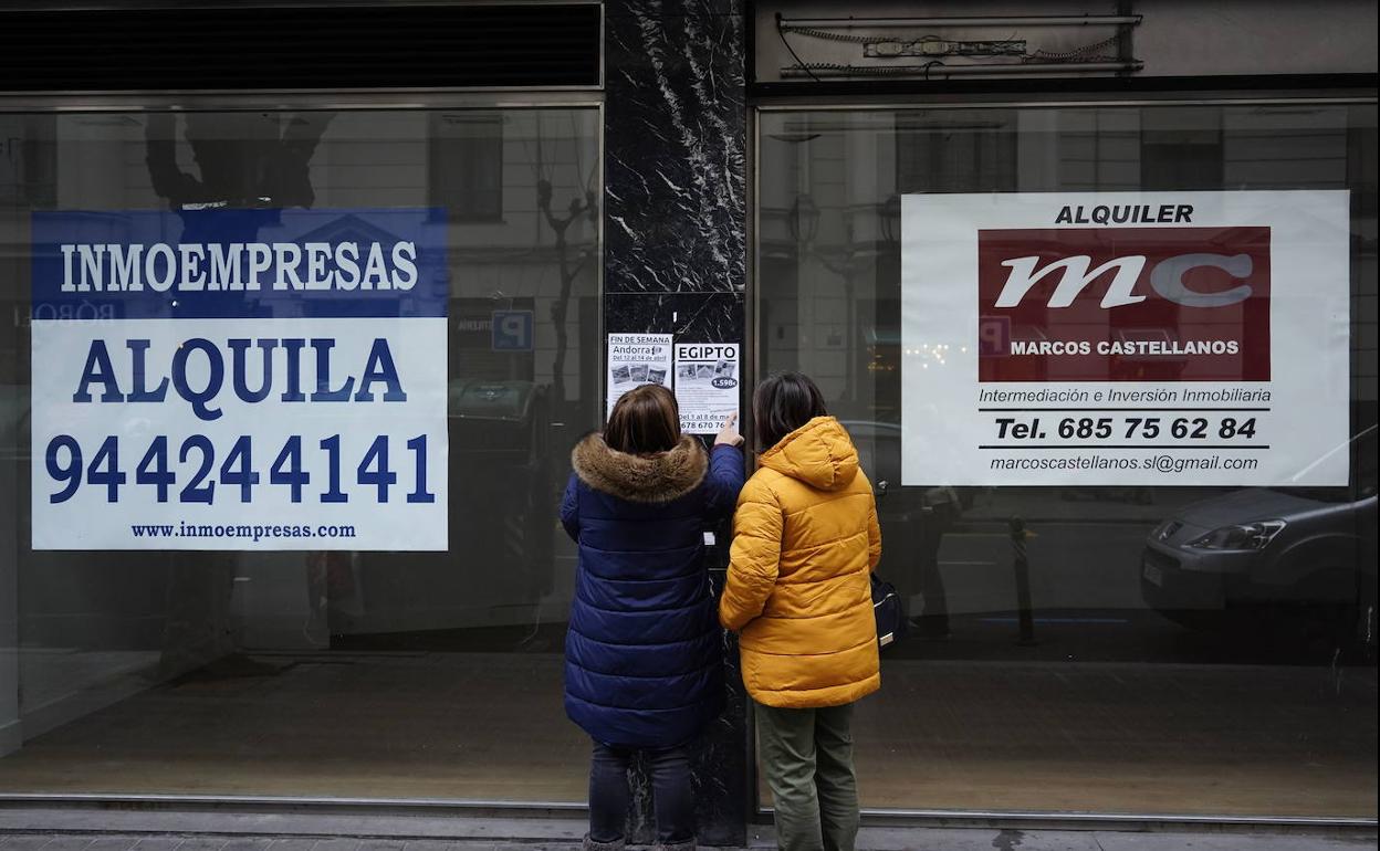 Un plan de choque para frenar el cierre de comercios en Bilbao