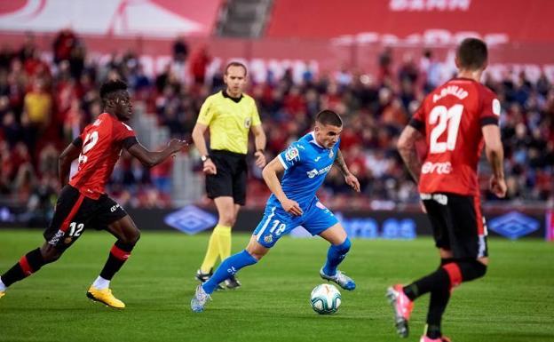 El Getafe sigue mirando a la 'Champions' y hunde al Mallorca