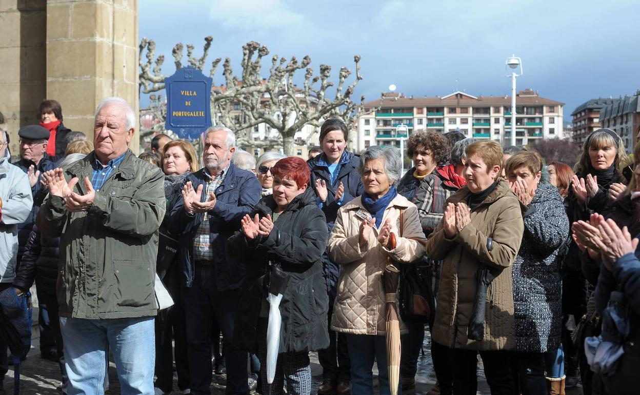 Portugalete dice 'no' a la violencia machista