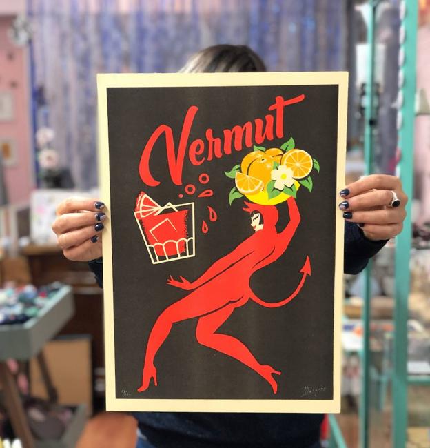 Póster vermut.