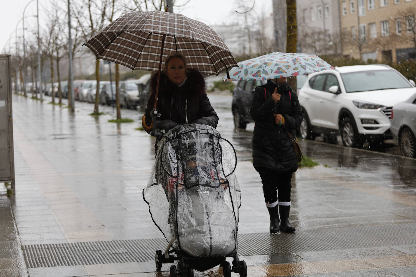 Fotos: La nieve vuelve a Álava