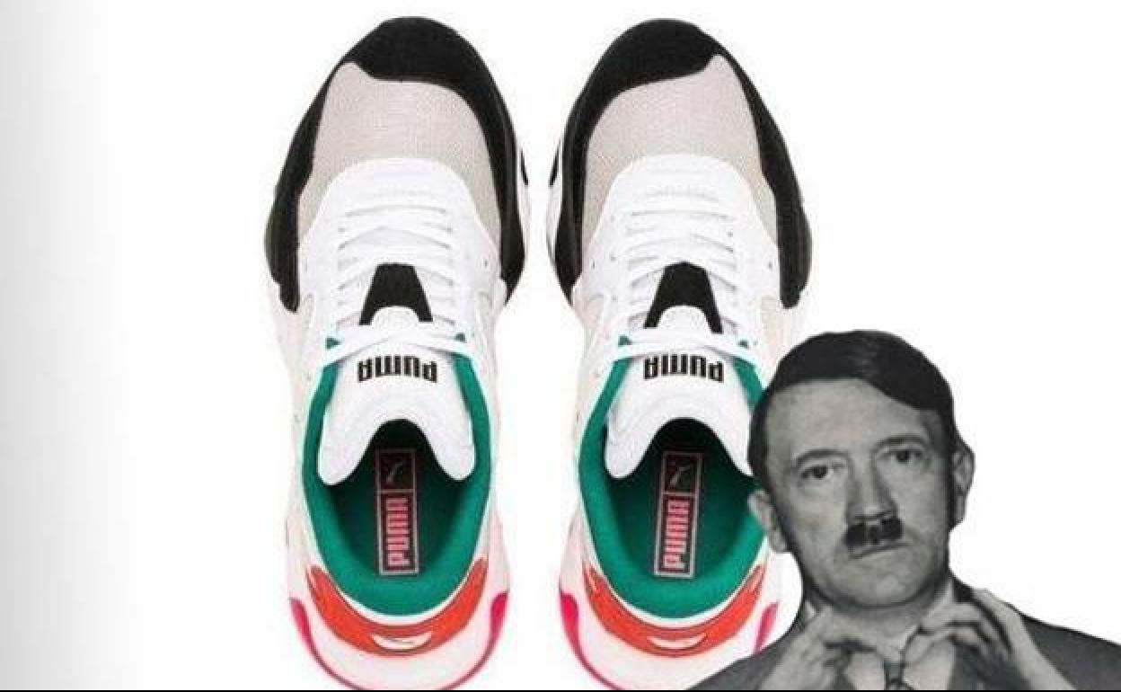 Polémica por las nuevas zapatillas Puma: ¿recrean la cara Hitler? | El Correo