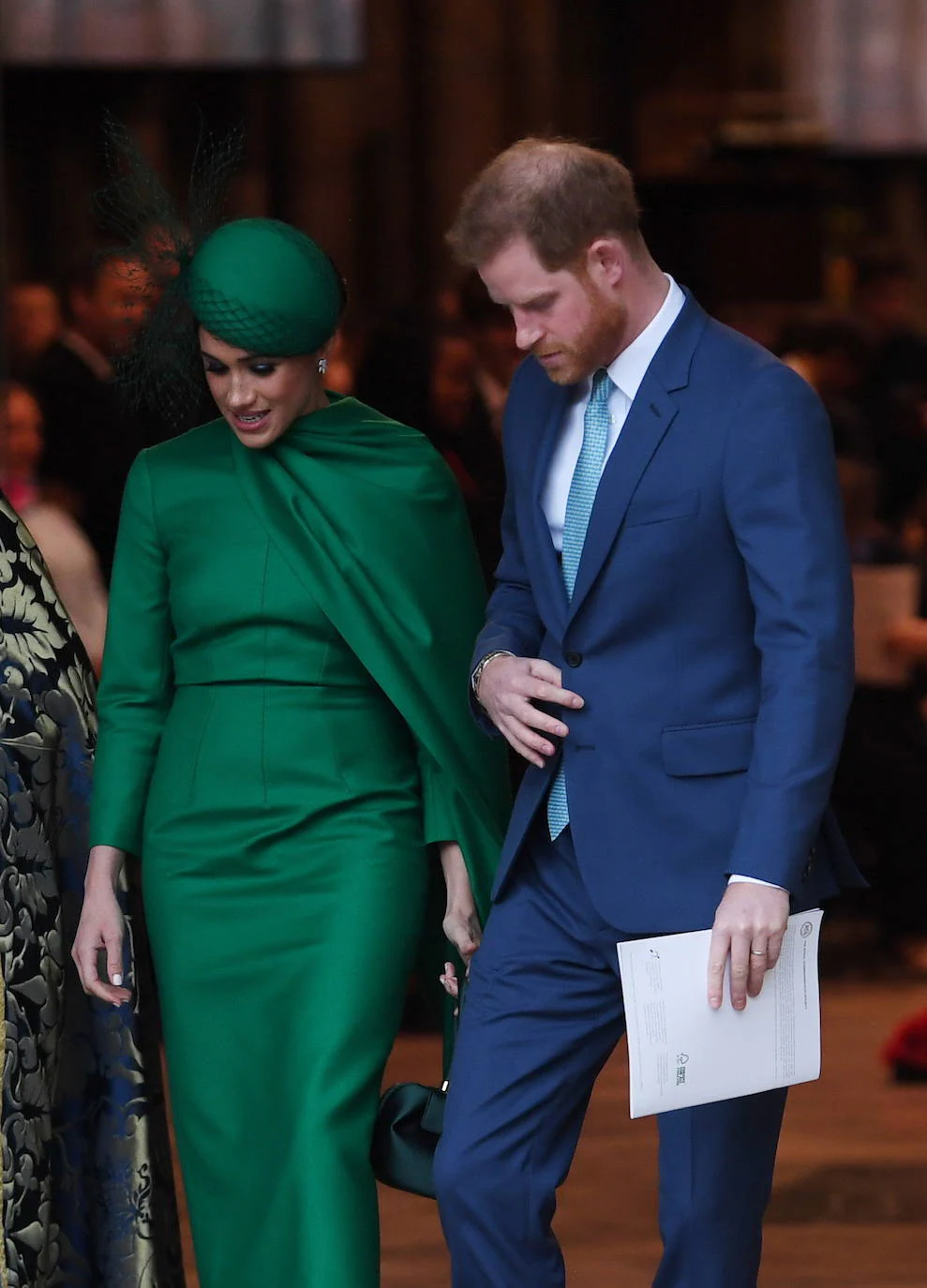 Fotos: El príncipe Harry y Meghan se despiden de Reino Unido