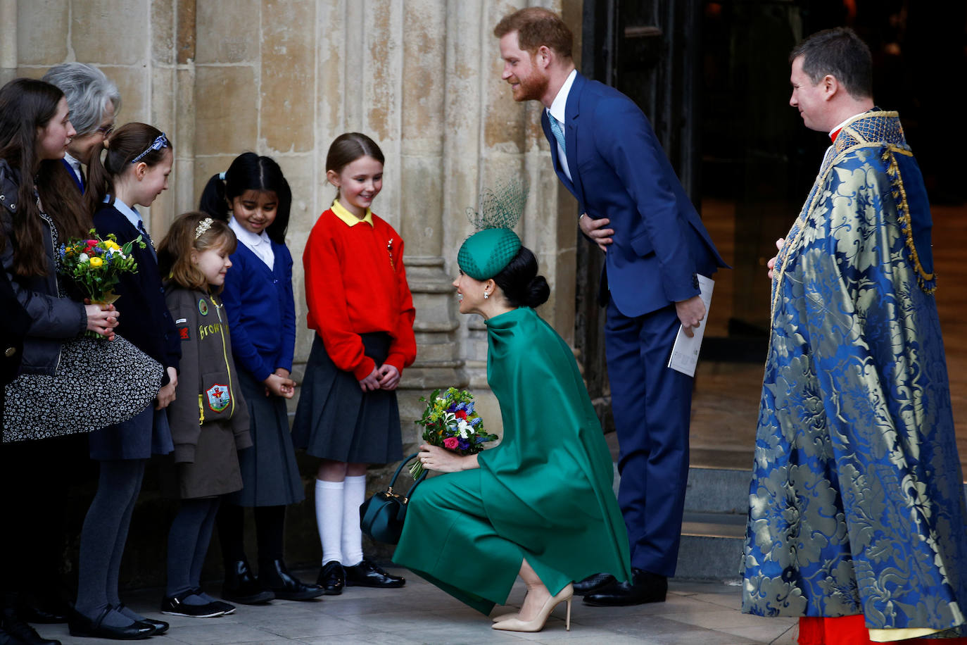 Fotos: El príncipe Harry y Meghan se despiden de Reino Unido