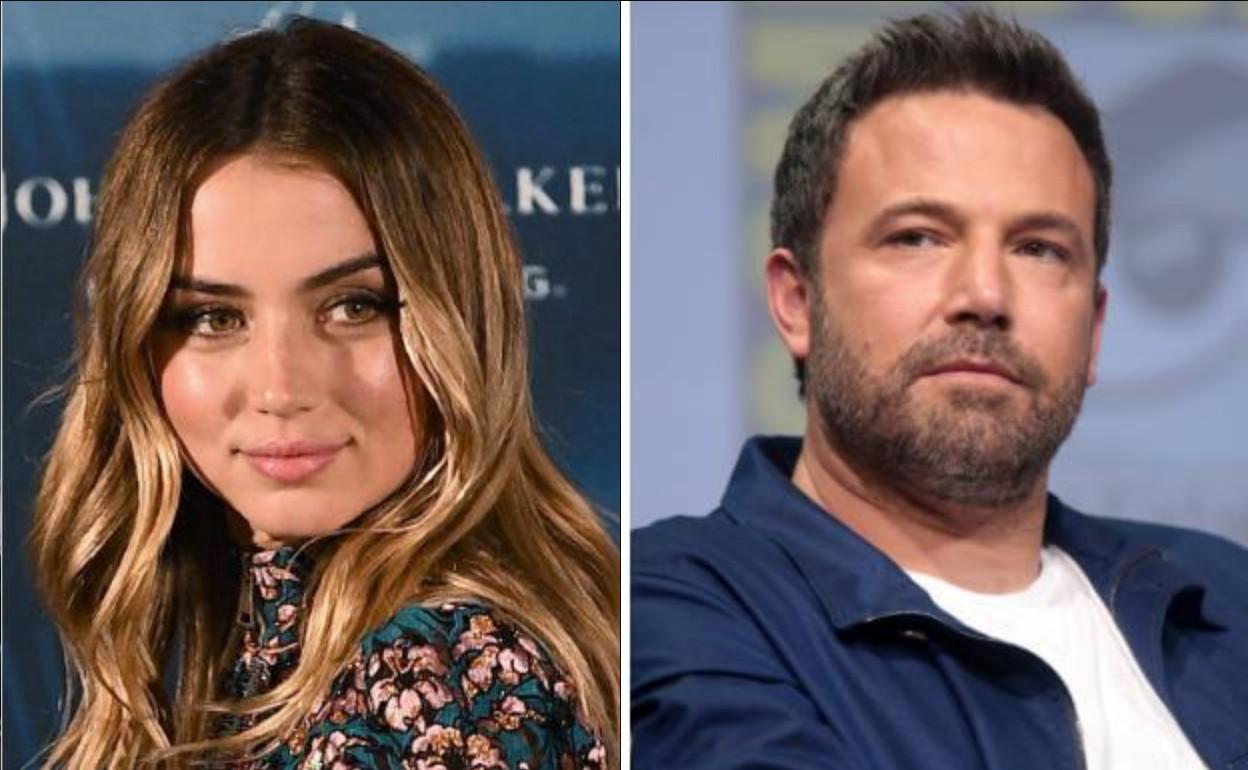 Ana De Armas y Ben Affleck.