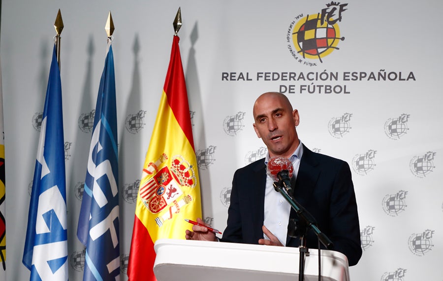 Imagen - El presidente de la Federación considera «irresponsable e insolidario» que la Liga reparta test del virus entre sus equipos