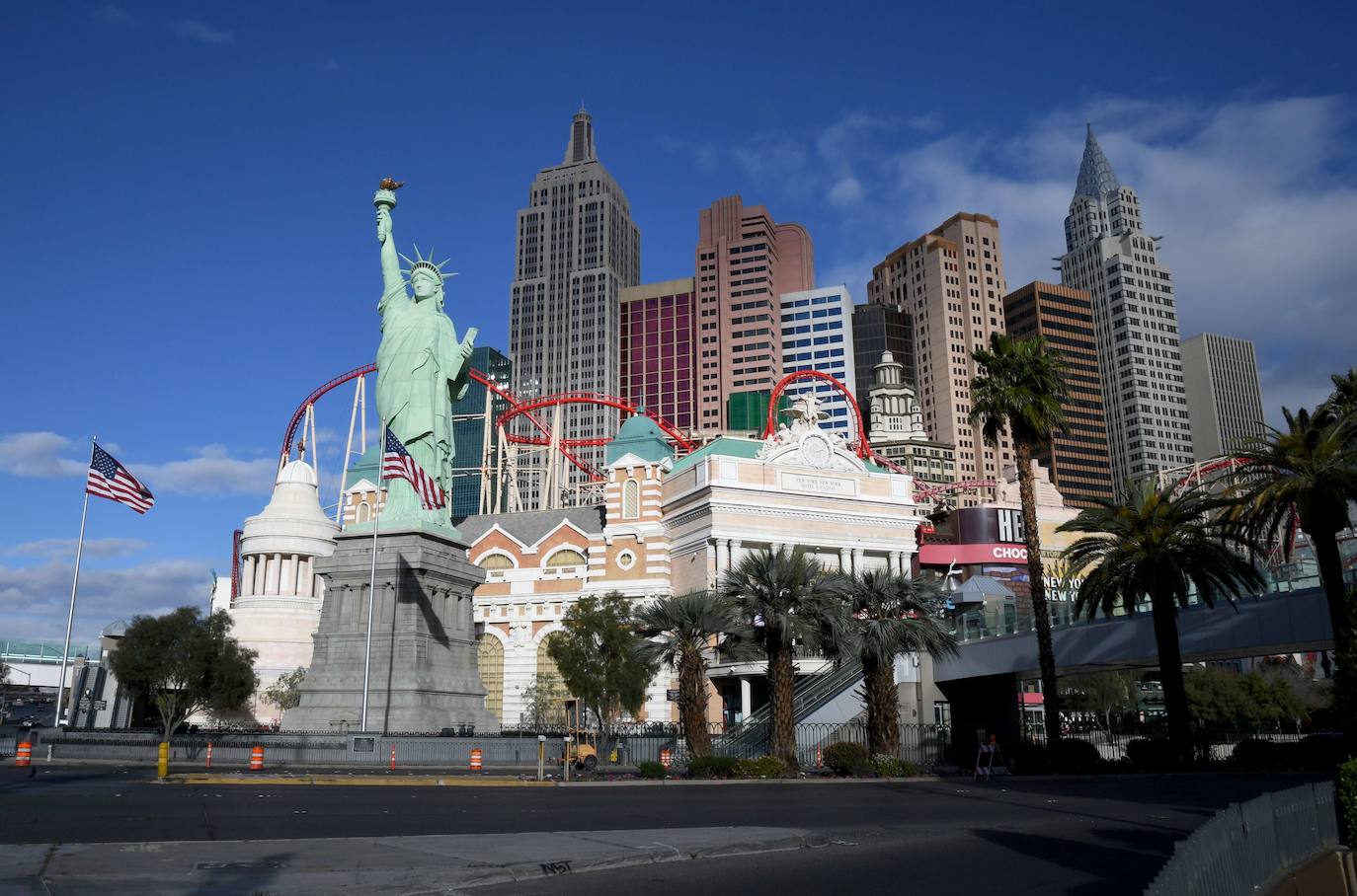 Los casinos de Las Vegas (Nevada. Estados Unidos).