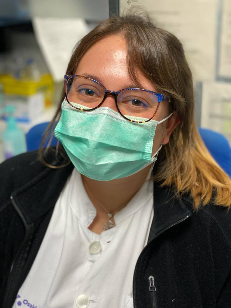 Paloma Bravo. Administrativa Urgencias