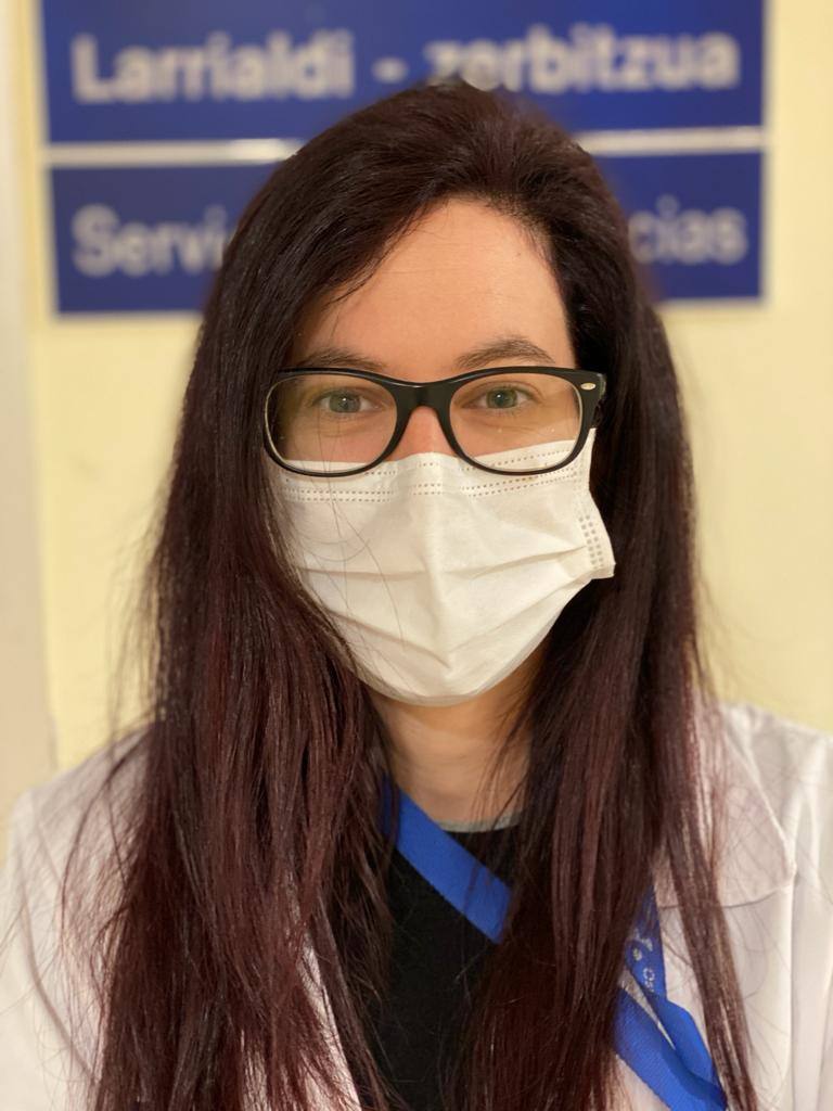 Josune Guillén. Residente de Urgencias