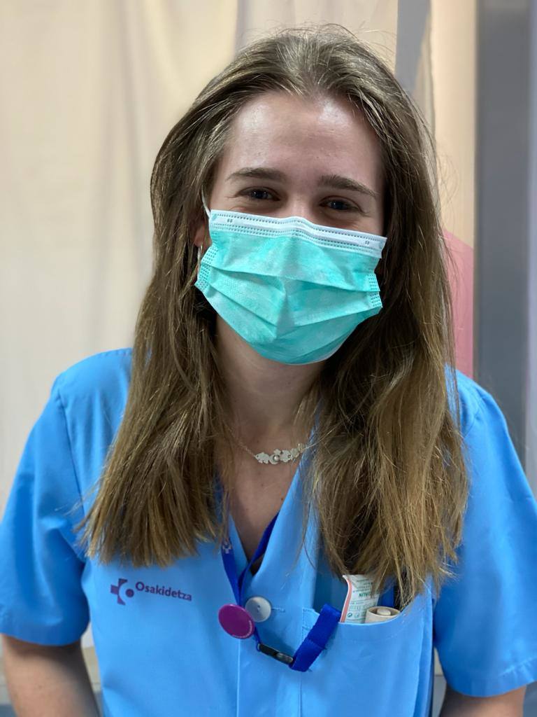 Blanca Delgado. Enfermera Urgencias