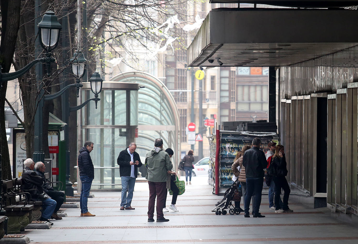 Fotos: Otro domingo de confinamiento en Bizkaia