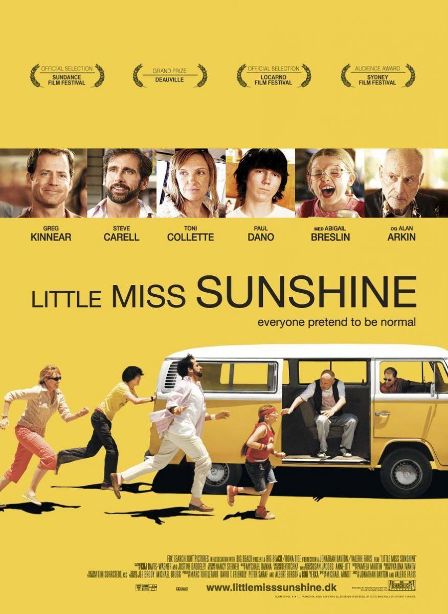 'Pequeña Miss Sunshine' (2006). Un canto a la autenticidad, a la superación y a lograr ser uno mismo sin que nadie lo impida.