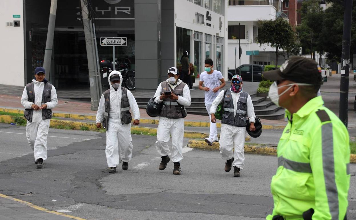 En Ecuador hay 18 cooperantes vascos.