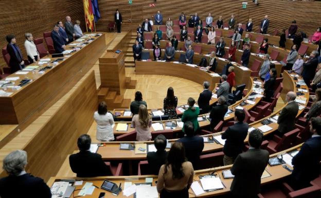 Un pleno de Les Corts esta legislatura.