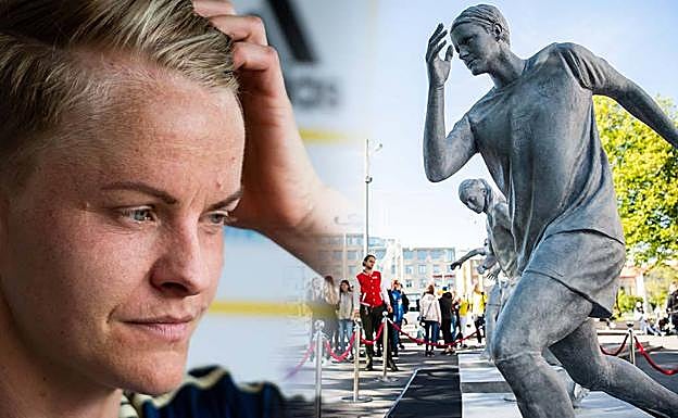 Fischer no pudo disfrutar ni un mes de su estatua antes de que unos vándalos la destruyeran. 