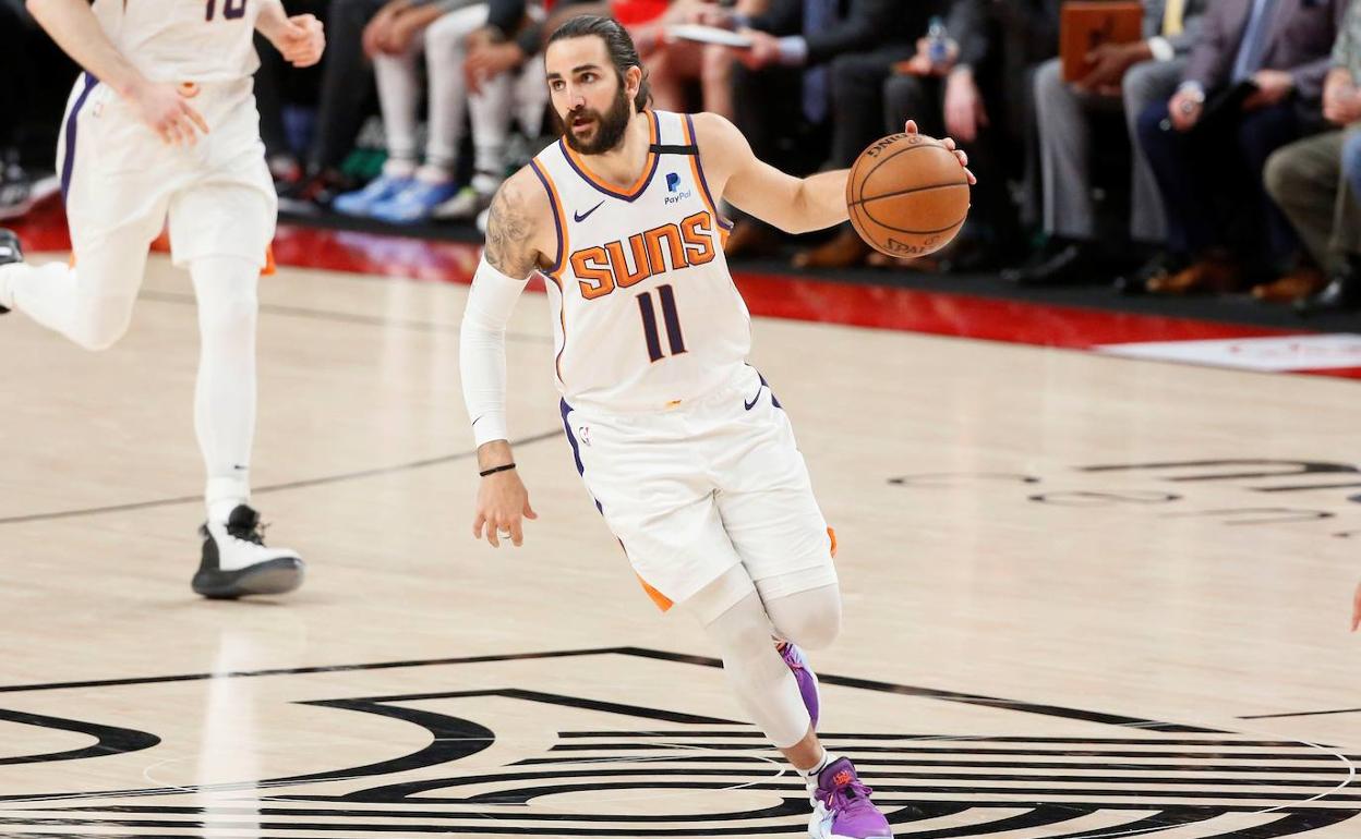 Ricky Rubio, kantxan.