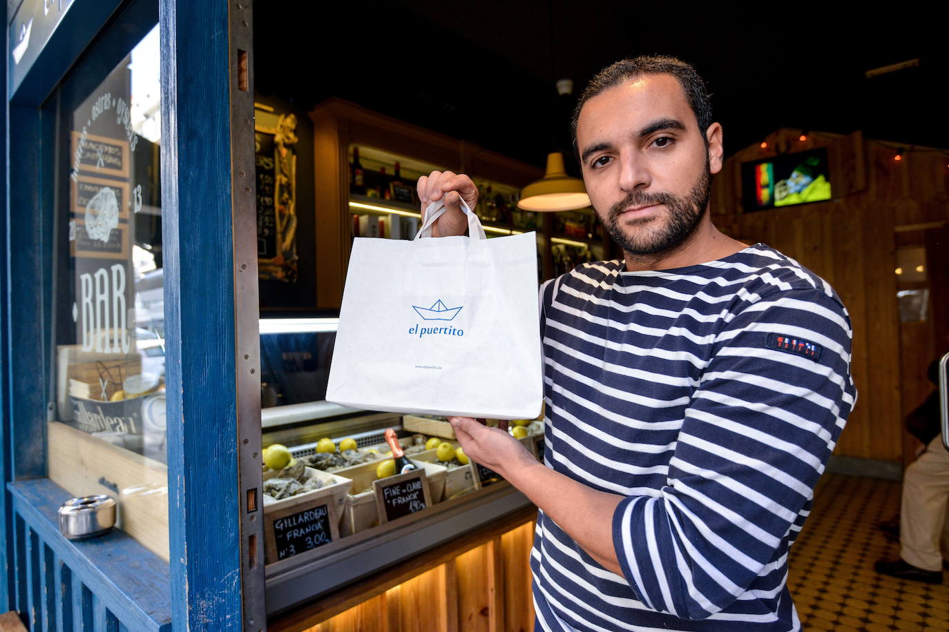 Ostras de El Puertito.