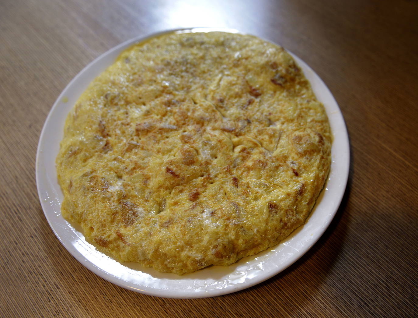Tortilla de patata picante del Gorliz.