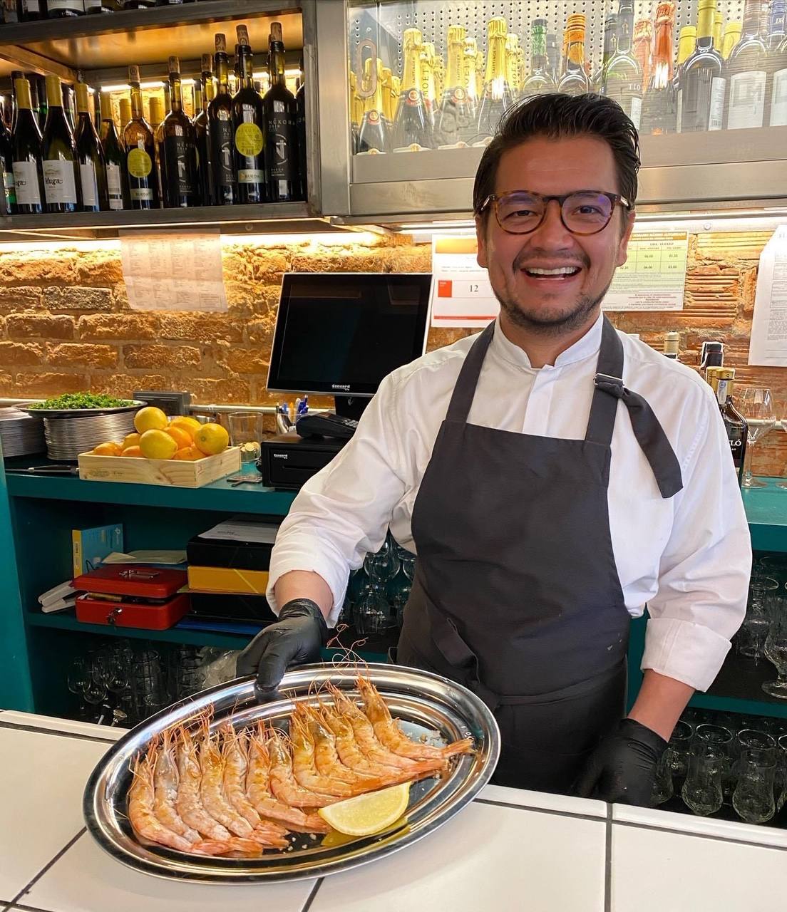 En el Perita están especializados en las gambas.