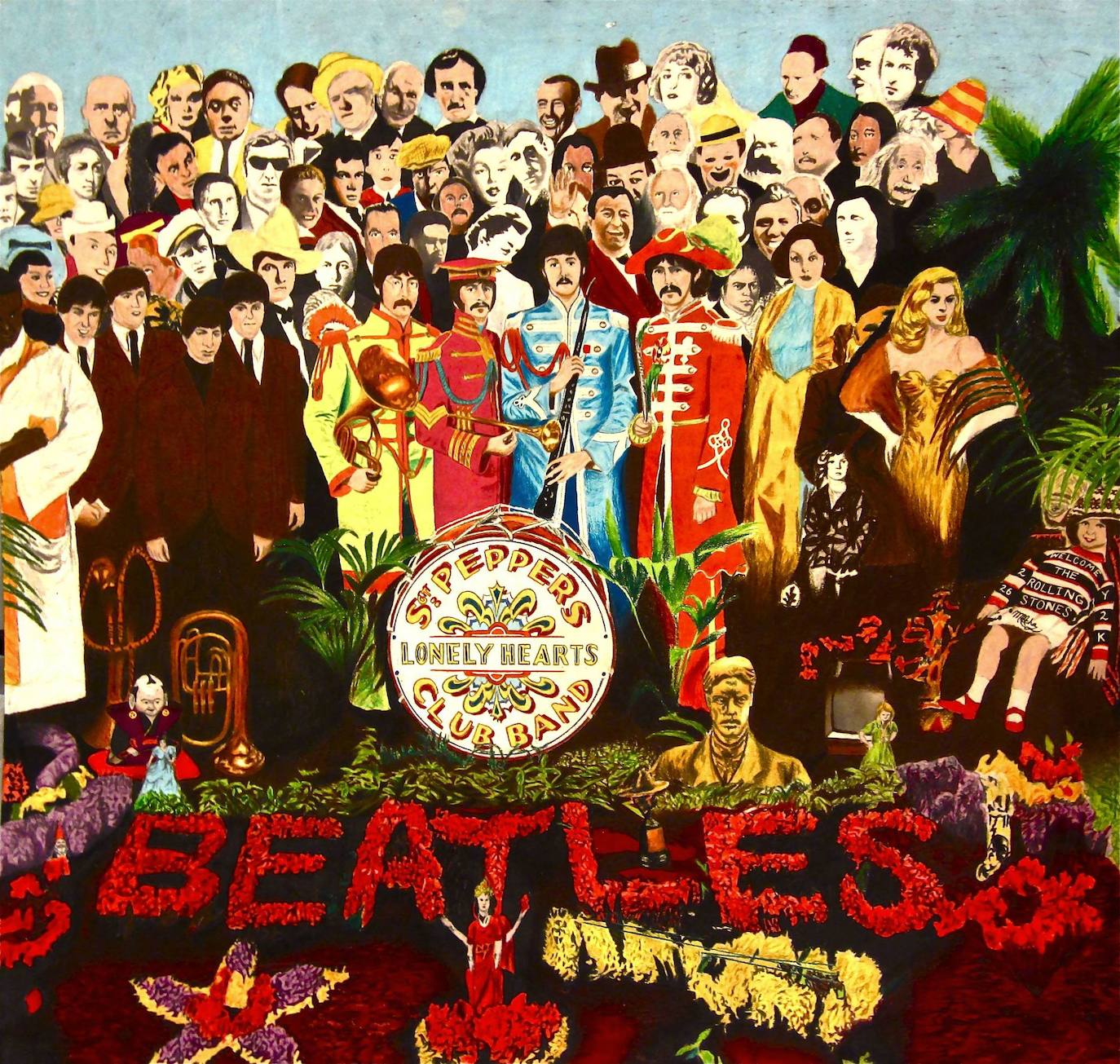 Portada del disco de The Beatles "Sgt. Pepper's Lonely Hearts Club Band"