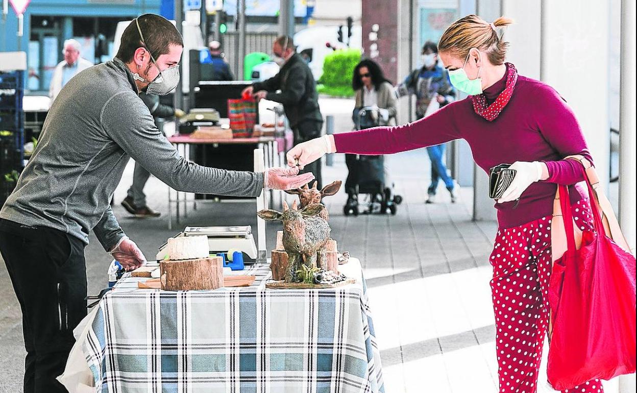 Durango, Amurrio y Tolosa recuperan el mercado de los baserritarras