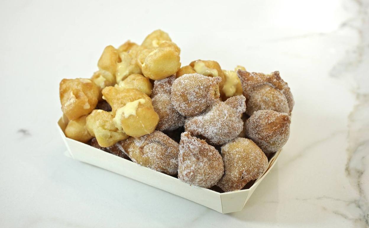 Receta de buñuelos de viento