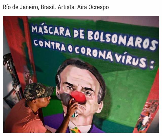 Fotos: Los graffitis del coronavirus en el mundo