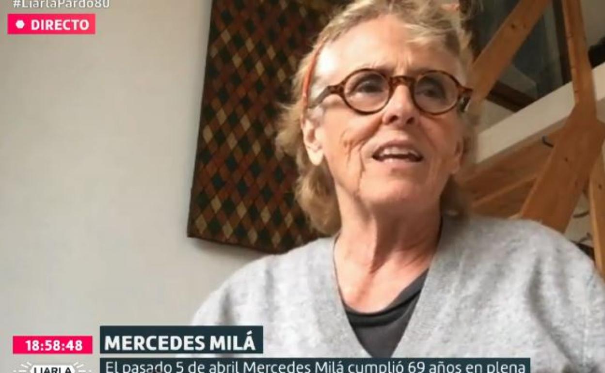 Milá, durante su intervención de 'Liarla Pardo'. 