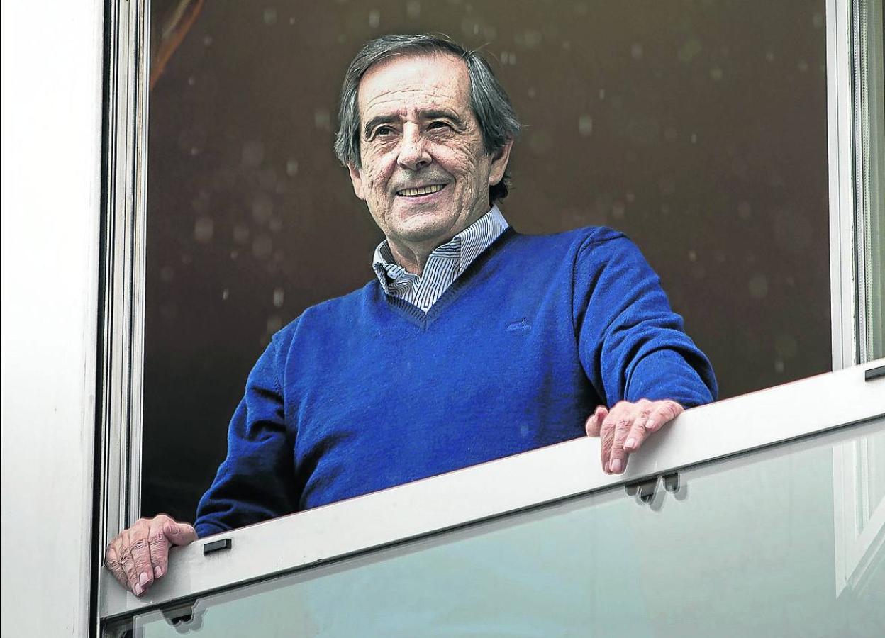 José Mari Gorroño se recupera desde el pasado viernes en su casa de Gernika. 
