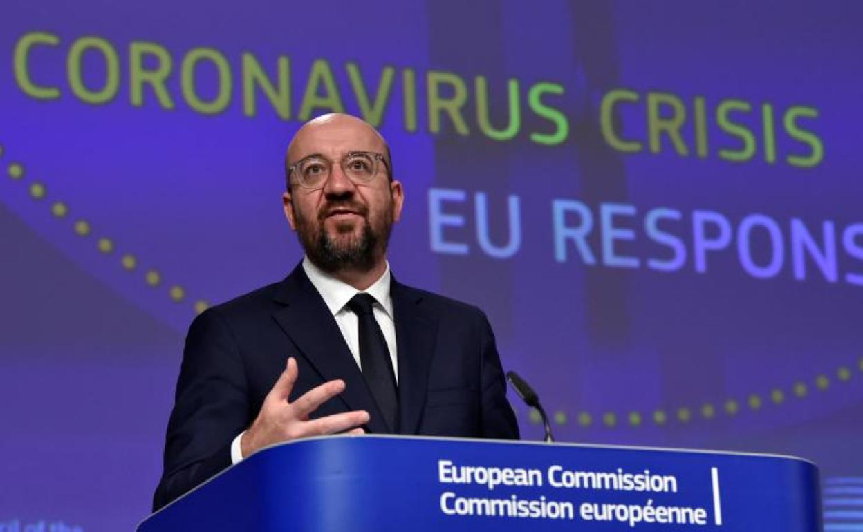 Charles Michel, presidente del Consejo Europeo.