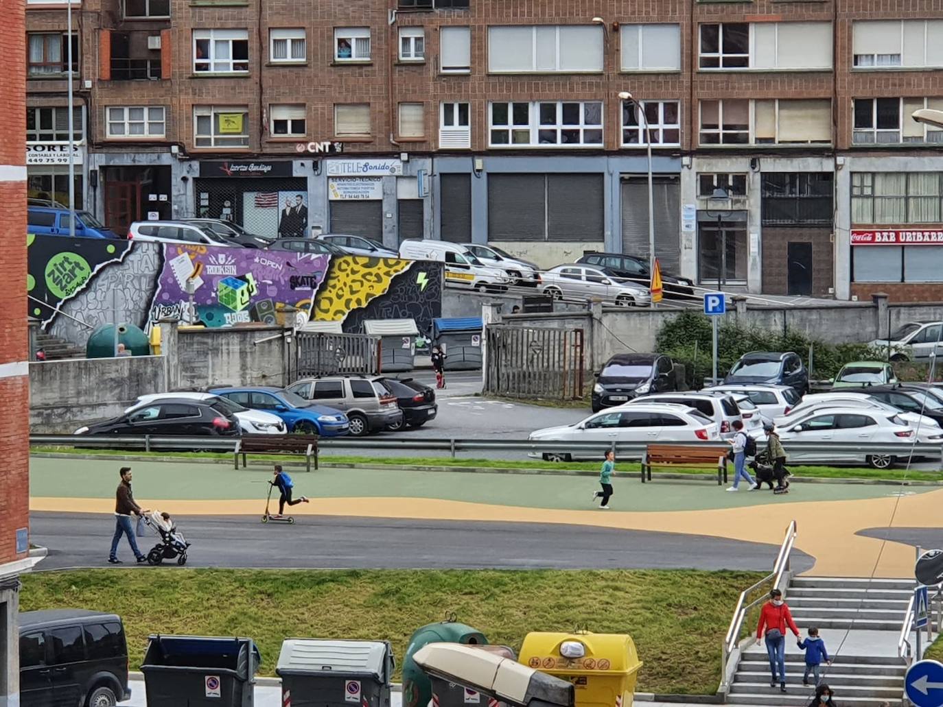 El parque de Pozokoetxe. Basauri