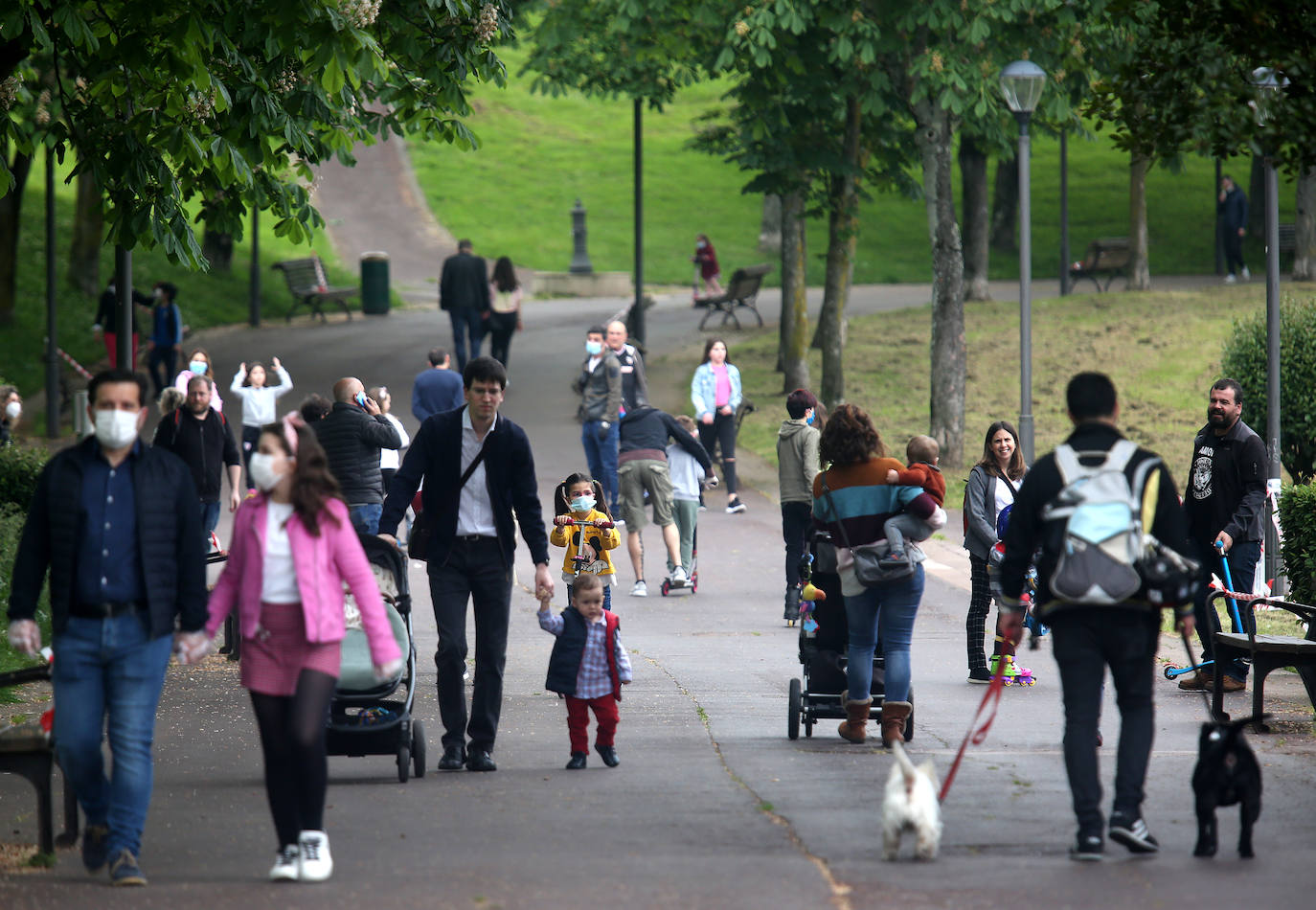 El parque Europa, de Txurdinaga