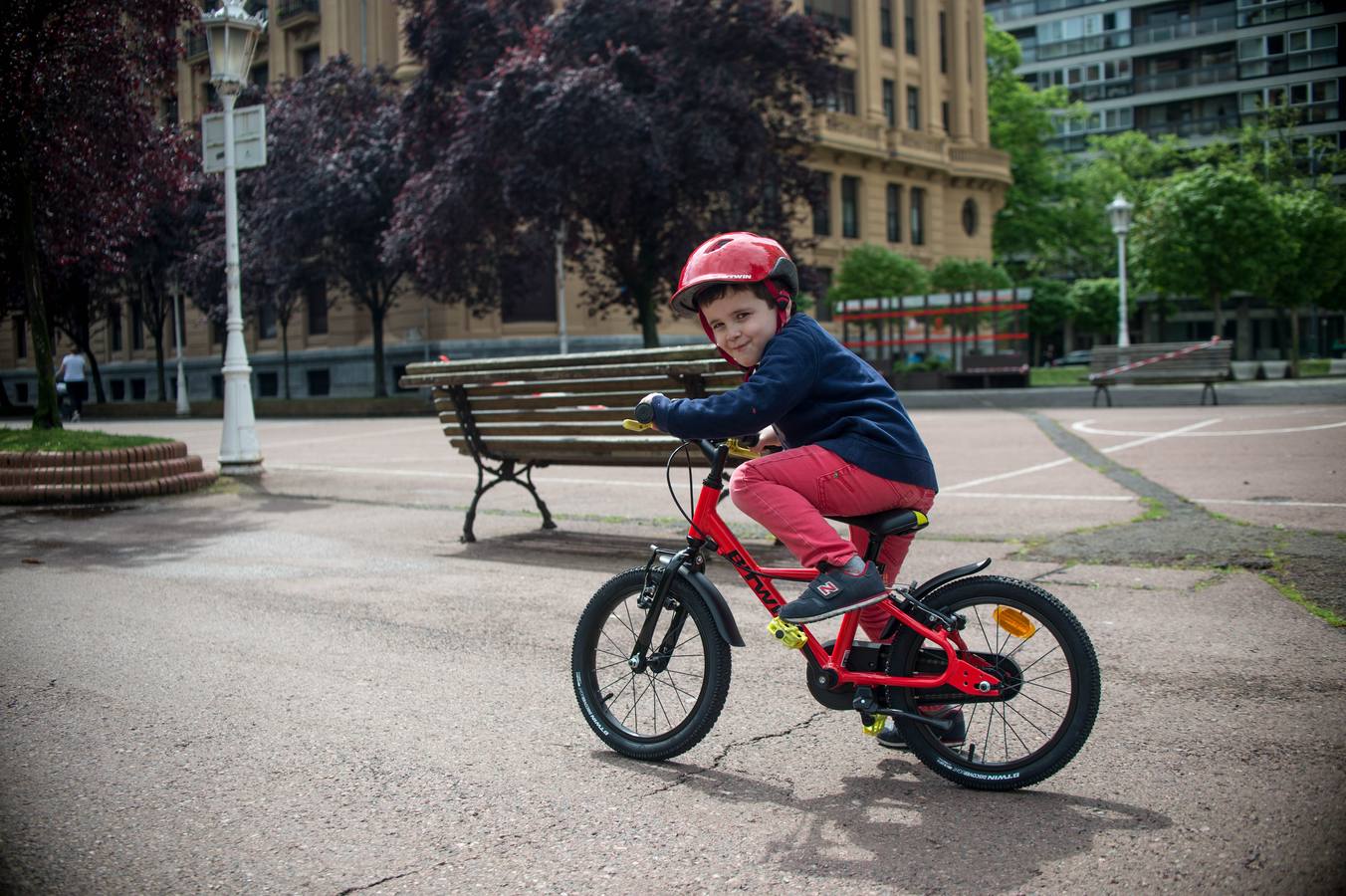 Las bicicletas y patinetes nunca fallan.