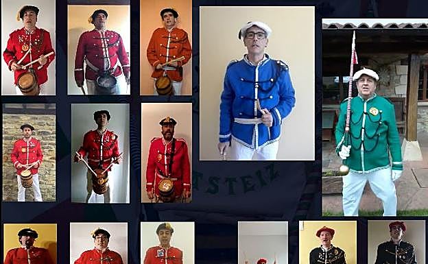 La tamborrada casera de Okerrak