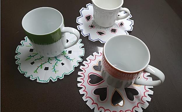 Aprende a hacer mantelitos perforados