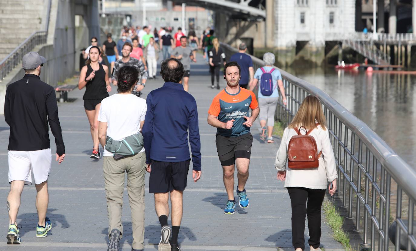 Correr en Bilbao.