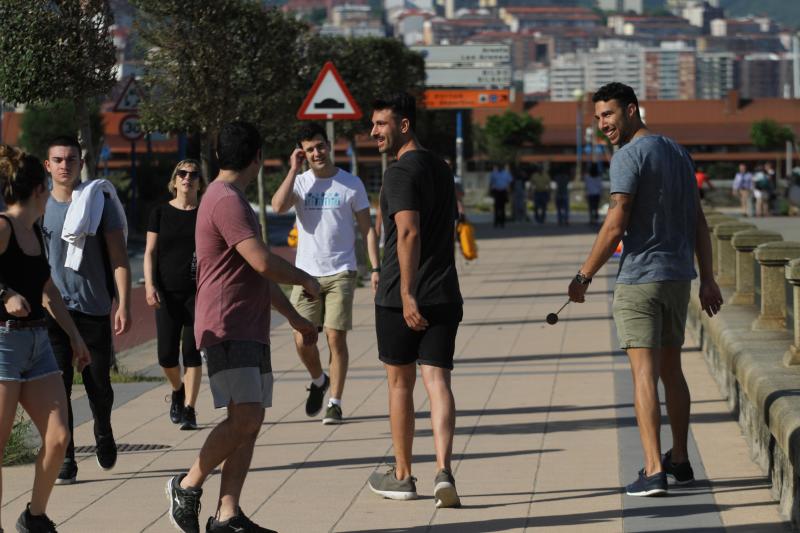 Paseos por Ereaga, en Getxo