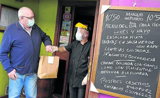 Pocos restaurantes apostaron por la reapertura. 