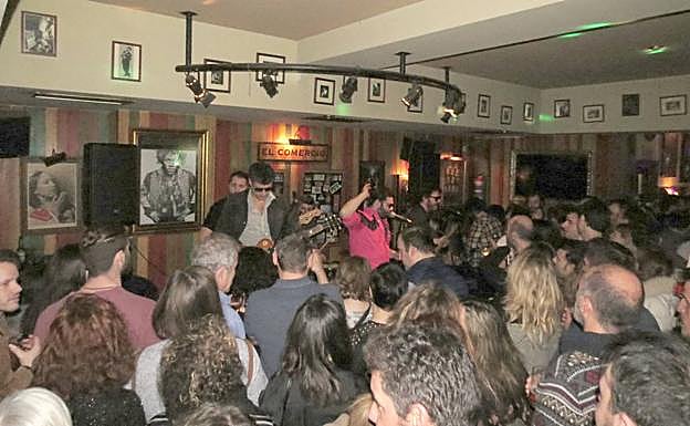 Concierto celebrado en El Comercio en enero.