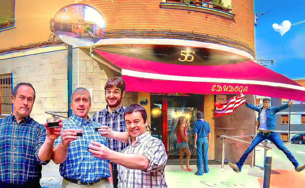 Fotomontaje del Edudoga.