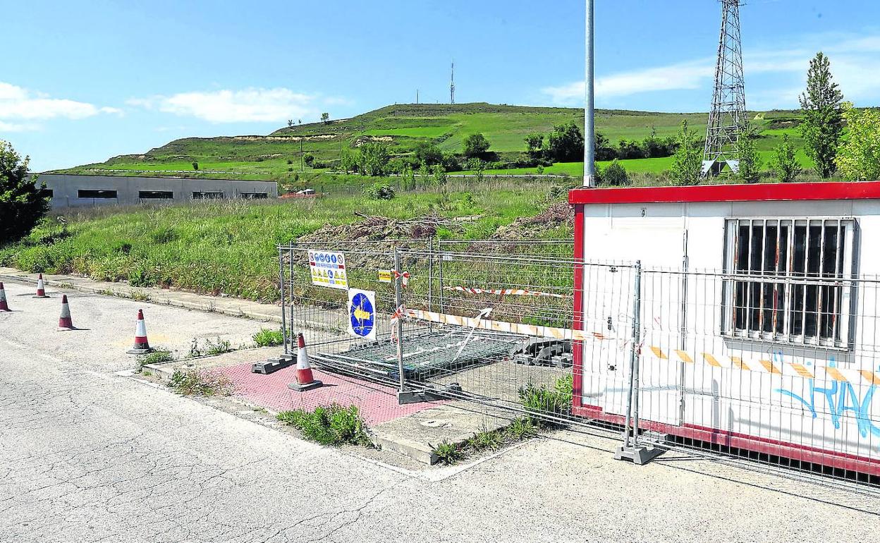 Las casetas de obra ya están listas para comenzar a trabajar el lunes.