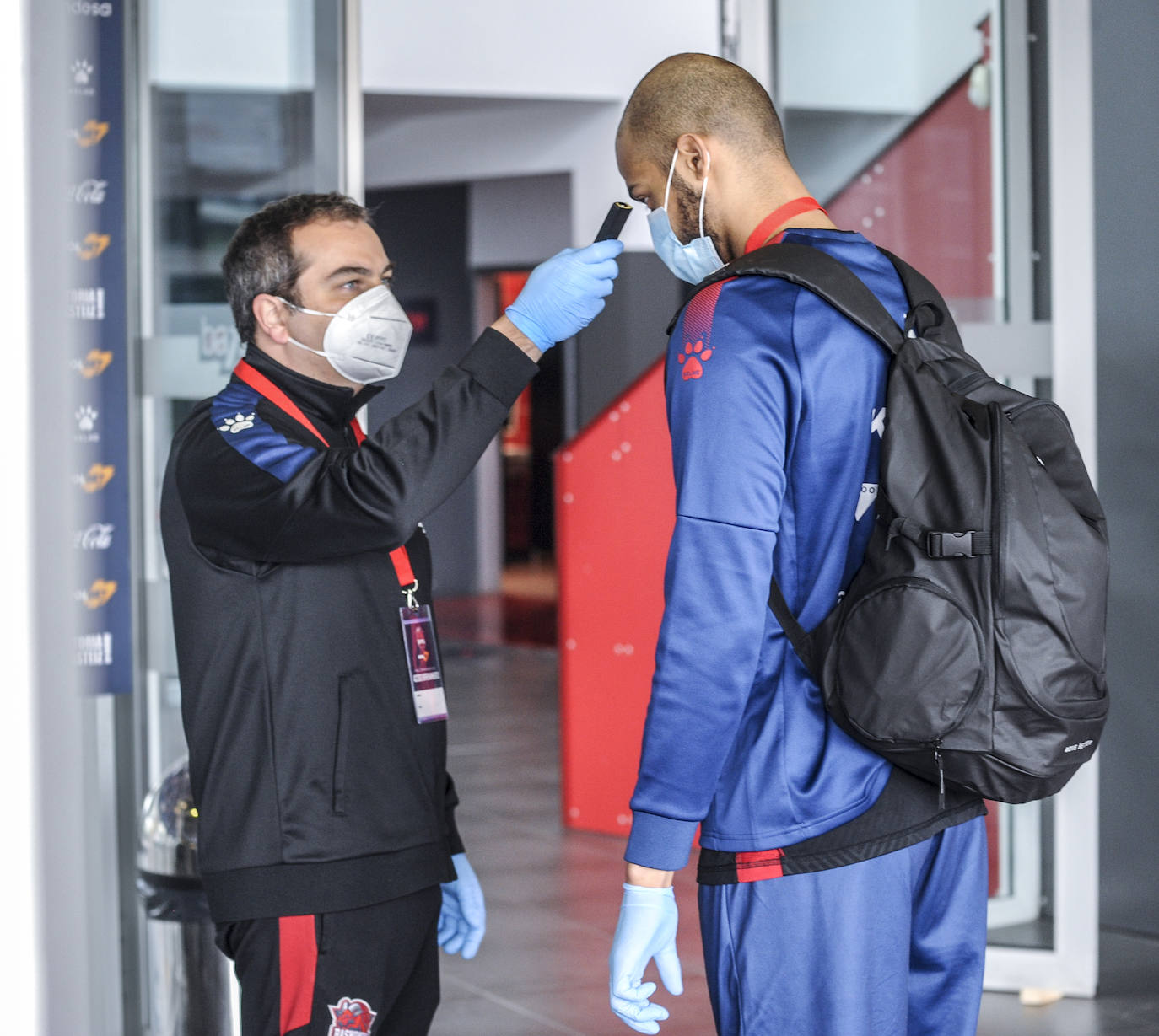 Fotos: El Baskonia vuelve a los entrenamientos 63 días después