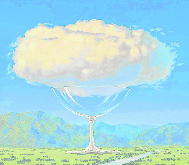 ’La cuerda sensible’, René Magritte (1960).